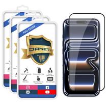 Kit 3x Película De Vidro Temperado 3d Para iPhone 17 Pro