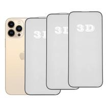 Kit 3x Películas de Vidro 3d Anti Impacto Para iPhone Todos Modelos Kit 3x Películas de Vidro 3d Anti Impacto Para iPhone Todos Modelos