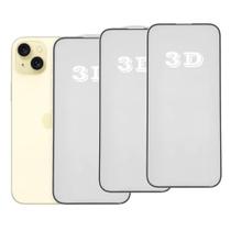 Kit 3x Películas de Vidro 3d Anti Impacto Para iPhone Todos Modelos Kit 3x Películas de Vidro 3d Anti Impacto Para iPhone Todos Modelos