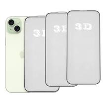 Kit 3x Películas de Vidro 3d Anti Impacto Para iPhone Todos Modelos Kit 3x Películas de Vidro 3d Anti Impacto Para iPhone Todos Modelos