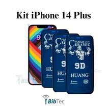Kit 3x Películas Fosca Privacidade para Phone 14 Plus