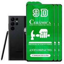 Kit 3x Películas Nano Cerâmica Samsung Galaxy S22 Ultra Alta Proteção Kit 3x Películas Nano Cerâmica Samsung Galaxy S22 Ultra Alta Proteção