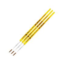 Kit 3x Pincel Redondo Pelo Ponei 266-6