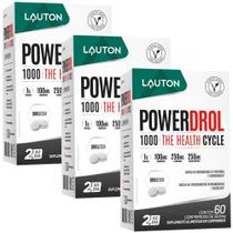 KIT 3X PowerDrol (Pré Hormonal) 60 cápsulas - Lauton KIT 3X PowerDrol (Pré Hormonal) 60 cápsulas - Lauton