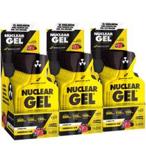 Kit 3x Pre Treino Nuclear Rush Gel 30 Sachês Bodyaction