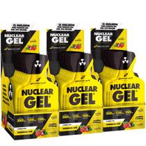 Kit 3x Pre Treino Nuclear Rush Gel 30 Sachês Bodyaction