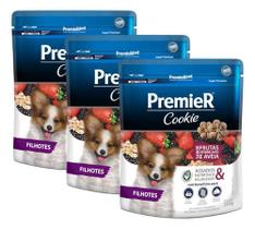 Kit 3x premier cookie frutas vermelhas fht 250g