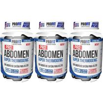 Kit 3X Pro Abdomen 420mg - 60 Cápsulas - ProFit