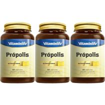 Kit 3X Própolis - 60 Cápsulas - Vitaminlife Kit 3X Própolis - 60 Cápsulas - Vitaminlife