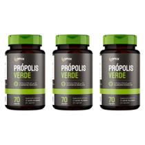 Kit 3x - Própolis Verde - 70 cápsulas - Omix