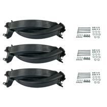 Kit 3x Proteções Da Cremalheira da Bitorneira 400L Menegotti