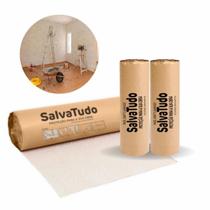 Kit 3x Protetor de Piso 1,20cmx20m Salva Tudo Antiderrapante Reutilizável Impermeável Para Pinturas Obras Reformas