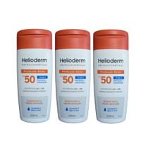 Kit 3x Protetor Solar Helioderm FPS 50 200ml - KLEY HERTZ Kit 3x Protetor Solar Helioderm FPS 50 200ml - KLEY HERTZ