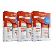 Kit 3x Protetor Solar kit Helioderm FPS 50 - KLEY HERTZ Kit 3x Protetor Solar kit Helioderm FPS 50 - KLEY HERTZ
