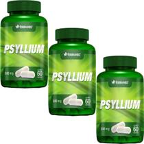 Kit 3X Psyllium 500mg 60 Cápsulas - Herbamed