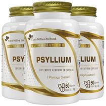 KIT 3X Psyllium 60 Cápsulas - Flora Nativa