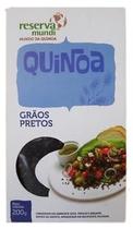 Kit 3X: Quinoa em Grãos Preta Sem Glúten Reserva Mundi 200g