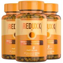 KIT 3X Reduxx DIA (Laranja Moro, Cromo, Cafeína, Café Verde e Carnitina) 60 cáps - Natulha