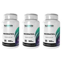 Kit 3x Resveratrol Semente de Uva 120 Capsulas 500mg Nutrivale Kit 3x Resveratrol Semente de Uva 120 Capsulas 500mg Nutrivale