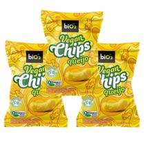 Kit 3x Salgadinho Orgânico Vegan Chips Bio2 Queijo 40g Kit 3x Salgadinho Orgânico Vegan Chips Bio2 Queijo 40g