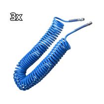 Kit 3x Schweers Mangueira Espiral PU 8x5,5mm 10m 1/4