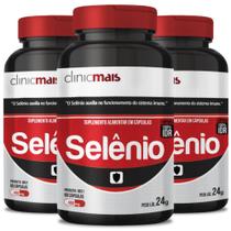 KIT 3X Selênio 60 cápsulas - Clinicmais KIT 3X Selênio 60 cápsulas - Clinicmais