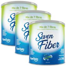 Kit 3x Seven Fiber 260g Mix de 7 Fibras - Apisnutri