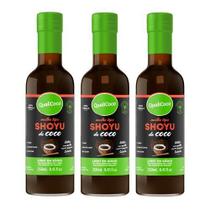 Kit 3X: Shoyu De Coco Qualicoco 250Ml