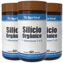 Kit 3x Silício Orgânico + Vitaminas C e E 60 Cápsulas Kit 3x Silício Orgânico + Vitaminas C e E 60 Cápsulas
