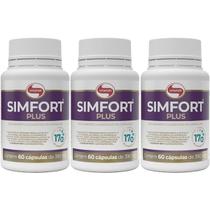 Kit 3X Simfort Plus - 60 Cápsulas - Vitafor
