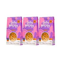 Kit 3X: Sopa Masala Holysoup 140G