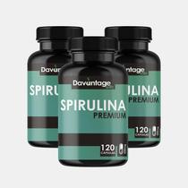 Kit 3x Spirulina - 100% PURA - Davantage Lab - Espirulina