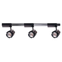 Kit 3x Spots C/ Trilho 1 Metro Eletrificado 20w