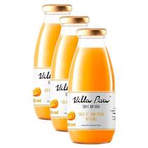 Kit 3X: Suco Tangerina Integral Sem Açúcar Villa Piva 300Ml