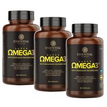 Kit 3x Super Omega 3 TG (180 caps cada) 1000mg - Essential Nutrition