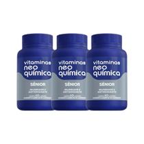 Kit 3x Suplemento Alimentar Sênior 60 Cpr - NEO QUIMICA Kit 3x Suplemento Alimentar Sênior 60 Cpr - NEO QUIMICA
