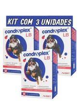 Kit 3x Suplemento Articular Condroplex LB 120G 60 Comprimido