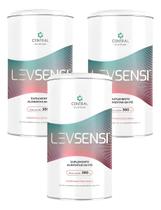 Kit 3x Suplemento com Colágeno, Fibras, Cromo e Selênio Levsensi 380g - Central Nutrition Sabor:Maçã com Canela Kit 3x Suplemento com Colágeno, Fibras, Cromo e Selênio Levsensi 380g - Central Nutrition Sabor:Maçã com Canela
