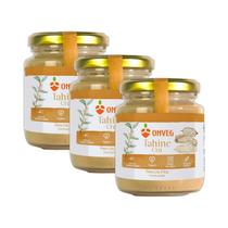 Kit 3X: Tahine Cru (Creme De Gergelim) Onveg 210G