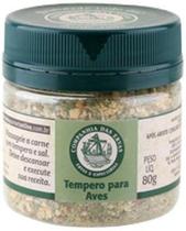 Kit 3X: Tempero Para Aves Companhia Das Ervas 80G