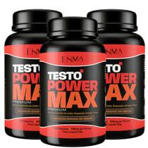 Kit 3x Testo Power Max Premium 360 Cápsulas