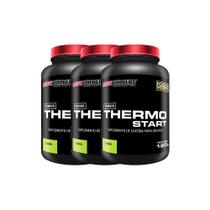 Kit 3X Thermo Start Powder 120G Limão - Bodybuilders