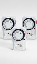 Kit 3x Timer Analógico 24h Bivolt Tomada Padrão Br Kit 3x Timer Analógico 24h Bivolt Tomada Padrão Br