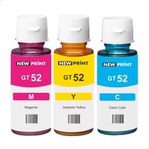 Kit 3x Tinta Compatível Para Hp GT51 GT52 GT53 Ink Tank 316 416 Smart Tank 210 517 532 581 583 584 617 724 754 794 Deskjet GT 5822