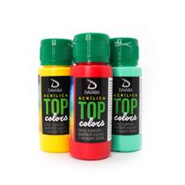 Kit 3x Tintas Top Colors 60ml Daiara Escolha As Cores