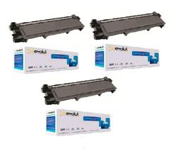 Kit 3x Toner Brother Tn2340 Tn2370 L2700 L2360 Tn660 Evolut