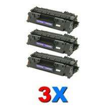 Kit 3x Toner Ce505a Cf280a P2035 P2055 M425 M401 M425 I 2.7K