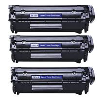 Kit 3x Toner Compatível HP 12A Q2612A HP1010 HP1020 HP1022 Kit 3x Toner Compatível HP 12A Q2612A HP1010 HP1020 HP1022