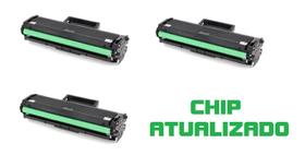 KIT 3x Toner Compatível MLT-D111N Novos CHIP ATUALIZADO M2020 M2020FW M2070 M2070W M2070FW PREMIUM 1.000 Impressões