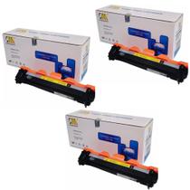 Kit 3x Toner Compatível para Brother TN-1060 TN-1000 para DCP-1617nw DCP-1612w HL-1210w HL-1212w
